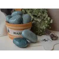 Камень Жадеит шлифованный (Хакасия), 5 кг
