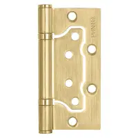 Петля накладная "БАБОЧКА" Punto (Пунто) IN4200W SB (200-2B 100x2,5) матовое золото (2шт.)