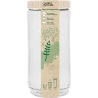 Банка для сыпучих продуктов Green Republic 1,1л лён*