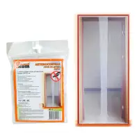Сетка антимоскитная на дверь РЫЖИЙ КОТ MDN-01, 120*210см