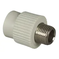 Муфта комбинированная PPR 32x3/4" с наружной резьбой Россия