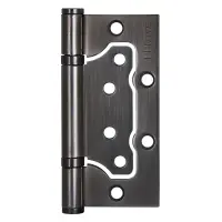 Петля накладная "БАБОЧКА" Punto (Пунто) IN4200W GR (200-2B 100x2,5) графит (2шт.)(35487)