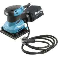 Шлифмашина вибрационная (ПШМ) Makita BO4556, 200 Вт, 112/102 мм, раб.ход 1,5мм
