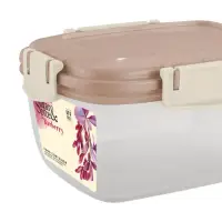 Контейнер для продуктов Sugar&Spice Барбарис герметичный 0,45л прямоугольный фисташка