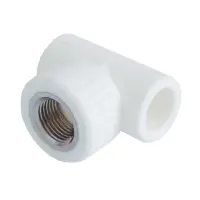 Тройник комбинированный PPR 20x3/4" с внутренней резьбой Россия
