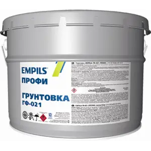 Грунтовка ГФ-021 красно-коричневая 20кг универсальная EMPILS ПРОФИ 1513