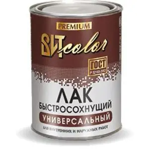 Лак быстросохнущий ВИТ color 0,8кг (сушка 4 часа)