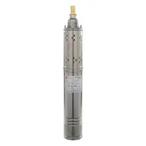 Насос скважинный QUATTRO ELEMENTI ELICA 800 (800 Вт, 5000 л/ч, для чистой, 50 м, 10.4 кг, нерж.корпус, провод 10м)
