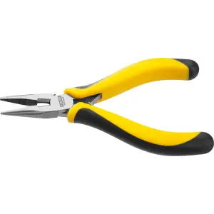 Тонкогубцы 120мм STAYER TopGrip 2218-3, изогнутые