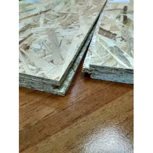 ОСП Влагостойкая 2440х1200 15мм, нешлифованная 2T&G Кроношпан (Ultradecor) шип-паз (шпунтованная) с 2-х сторон