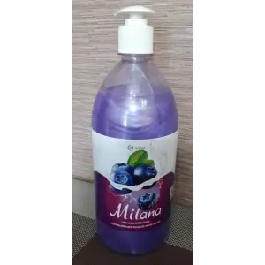 Крем-мыло GRASS Milana "Черника в йогурте" 1л