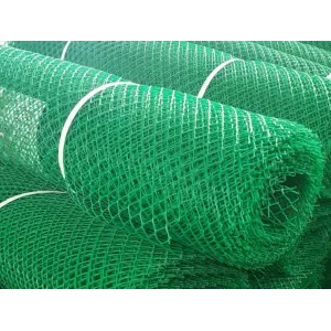 Сетка садовая (забор), ячейка 50х50мм, ширина 1 м, длина 5м, зеленая