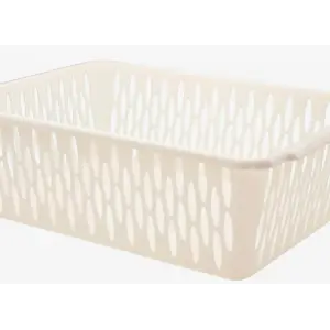 Корзинка для хранения Keeplex Light M 30х19,5х9,5см белое облако