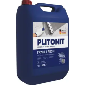 Грунт глубокого проникновения PLITONIT 1 PROFI КОНЦЕНТРАТ 10 л