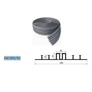 Гидрошпонка ПВХ EM-260/50 ТехноНИКОЛЬ 0,26*10м