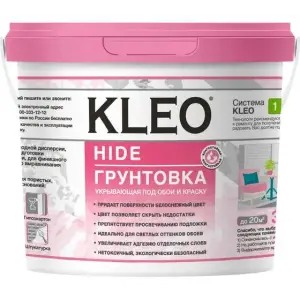 Грунт укрывающий под обои KLEO HIDE 40 6кг