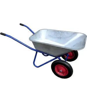 Тачка строительная двухколесная Variant 12110Пм 110л, грузоподъемность 180кг, 2 пневматических колеса: 3.25/3.00-8