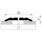 Порог АПС 001 1800 мм одноуровневый (10 акация)