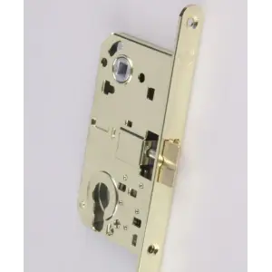 Замок дверной под цилиндр HANDLE DESIGN 8000С SG матовое золото