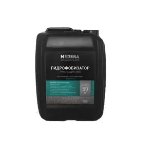 Гидрофобизатор-пропитка для камня MEDERA 310 Concentrate для наружных и внутренних работ 1:3, 5л