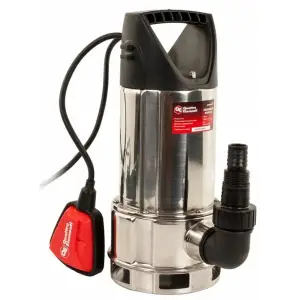 Насос дренажный QUATTRO ELEMENTI Drenaggio 900 F Inox (900 Вт, 14000 л/ч, для грязной, 9 м, 5,45кг, нерж.сталь корпуса)