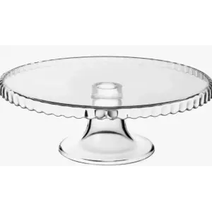 Блюдо PSB 98259 на ножке с бортиком вниз 280мм ПАТИССЕРИ / PATISSERIE