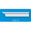 Плинтус потолочный ФОРМАТ 16010 инжекционный белый 1,3 м