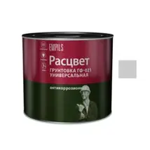 Грунтовка ГФ-021 серая 2,2кг универсальная РАСЦВЕТ 5749