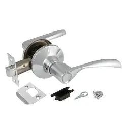Ручка-защелка без фиксатора Ajax (Аякс) DK610 CP-PS (6010 CP-P) хром