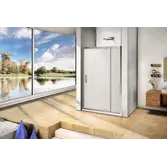 Ограждение душевое Good Door ORION WTW-PD-140-G-CH 1400х1850