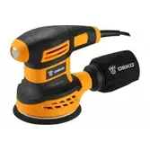 Шлифмашина эксцентриковая сетевая DEKO DKG350
