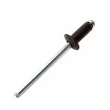 Заклёпка вытяжная 3,2x8 (шоколад) RAL8017 (уп 20шт) SteelRex