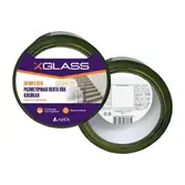 Лента клейкая для разметки желто-черная (ПВХ) X-Glass 50мм х 25м